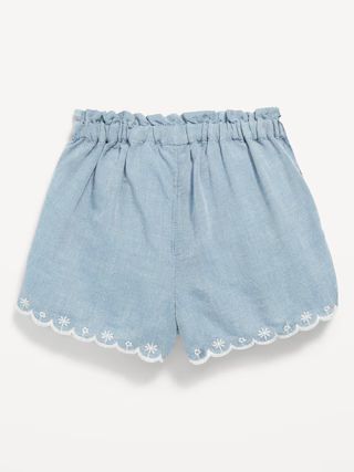 Scallop-Trim Shorts for Baby | Old Navy (US)