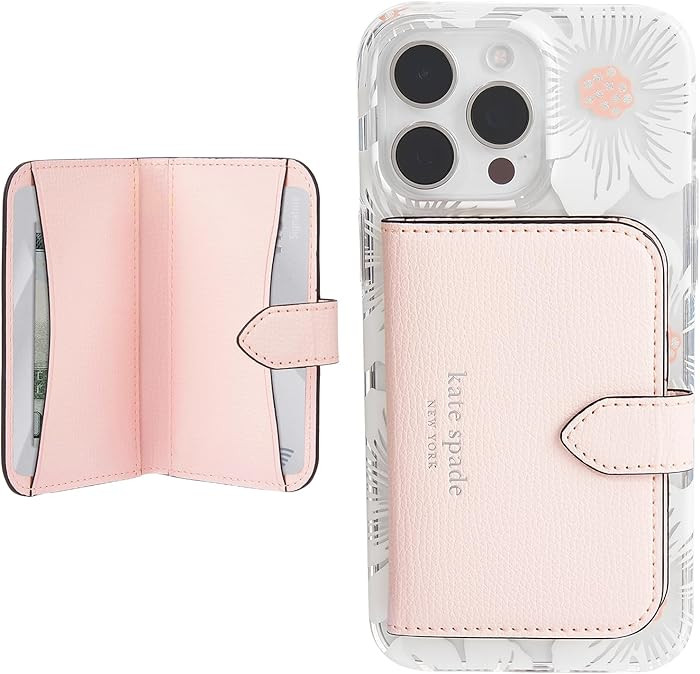 kate spade new york Morgan Magnetic Phone Wallet/Card Holder - Compatible with MagSafe Phones and... | Amazon (US)