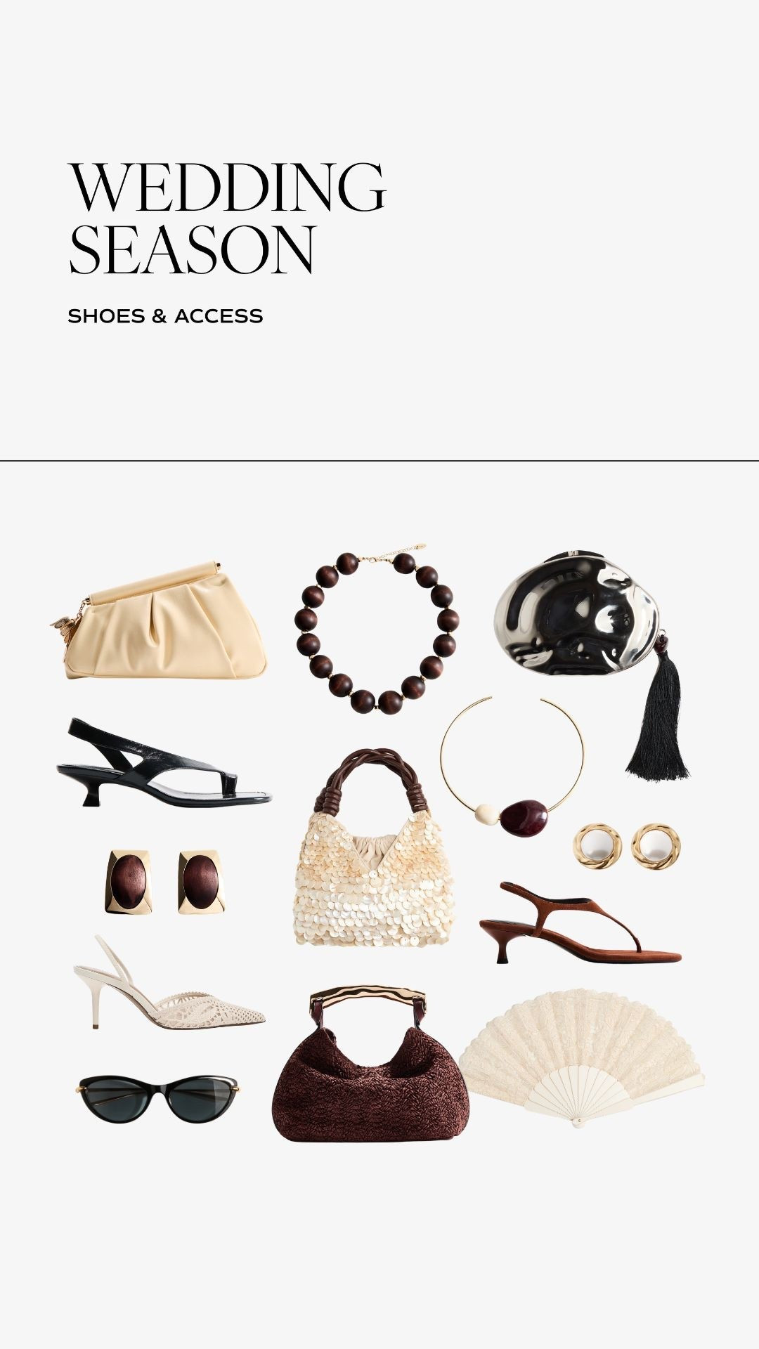 wedding season : accessories selection

publicité  

#LTKwedding #LTKshoes #LTKbag