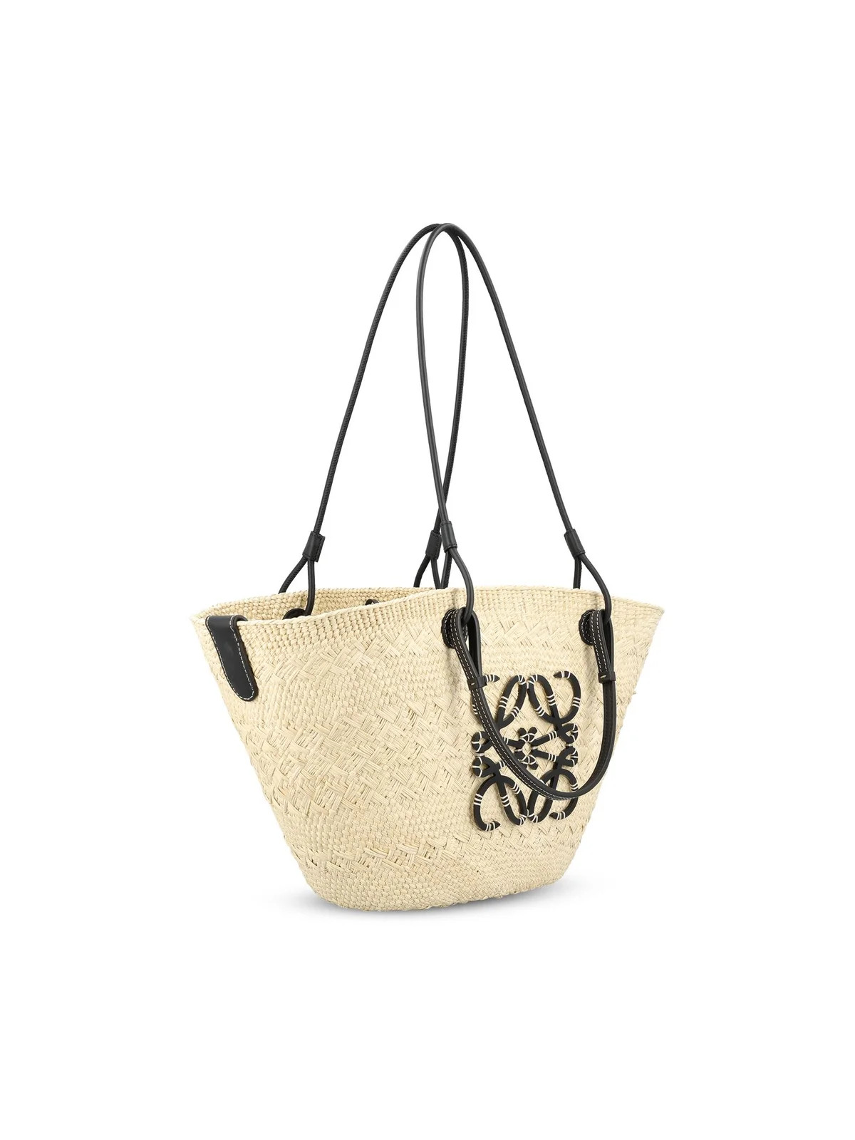 Loewe Paulas Ibiza Logo Basket Tote Bag | Cettire Global