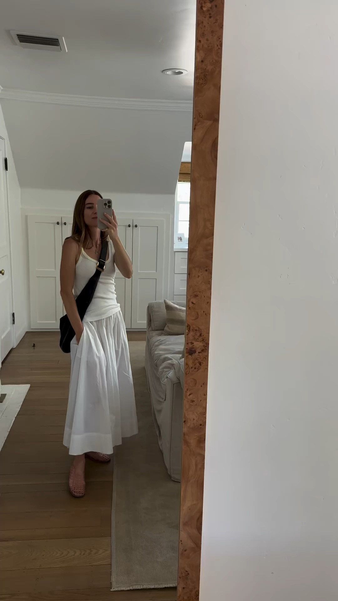 Tuesday errand run  🤍 love an all white moment!