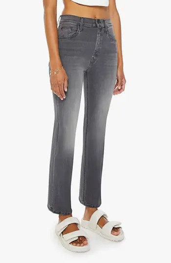 MOTHER The Tripper High Waisted Kick Flare Jeans in Lighting Up Lanterns at Nordstrom Rack, Size 24 | Nordstrom Rack