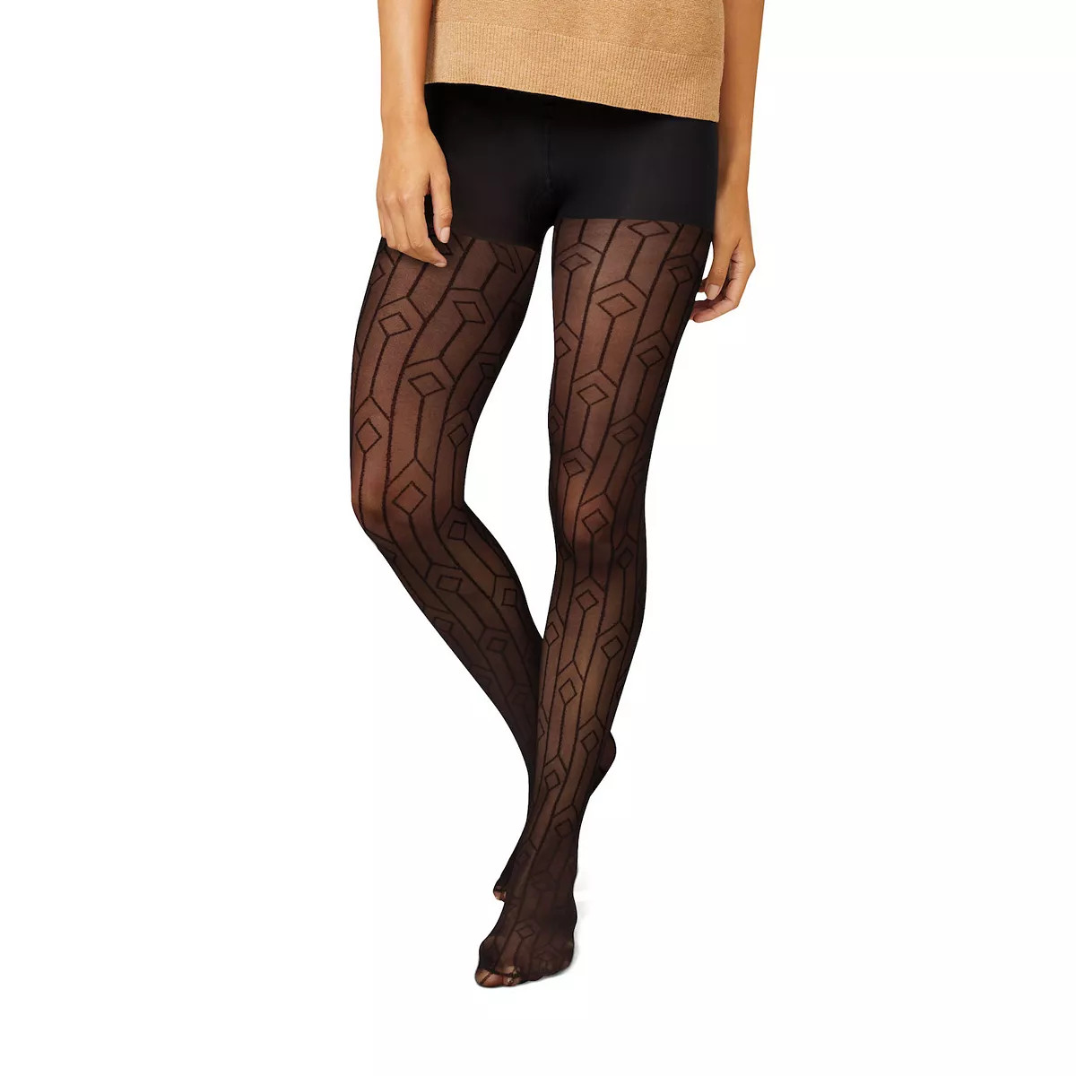 Women's Hanes® Art Deco Tights | Kohl's