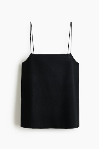 Fine-knit strappy top | H&M (UK, MY, IN, SG, PH, TW, HK)