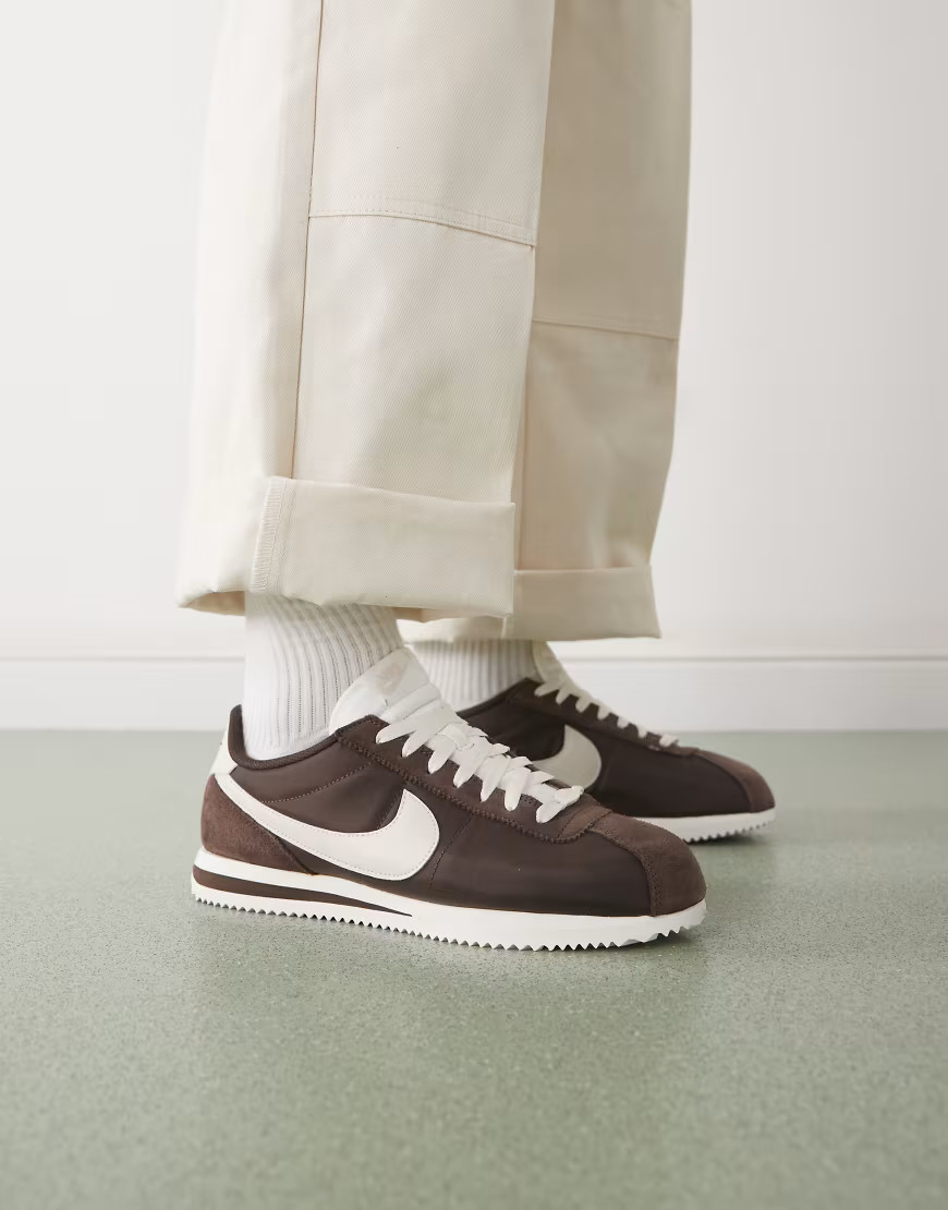 Nike Cortez sneakers in brown | ASOS (Global)