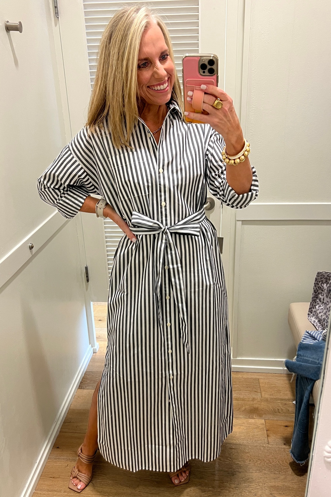 Shirt dresses are everywhere and I love them. Wearing XS 

Loft 

#LTKover40 #LTKfindsunder100 #LTKstyletip