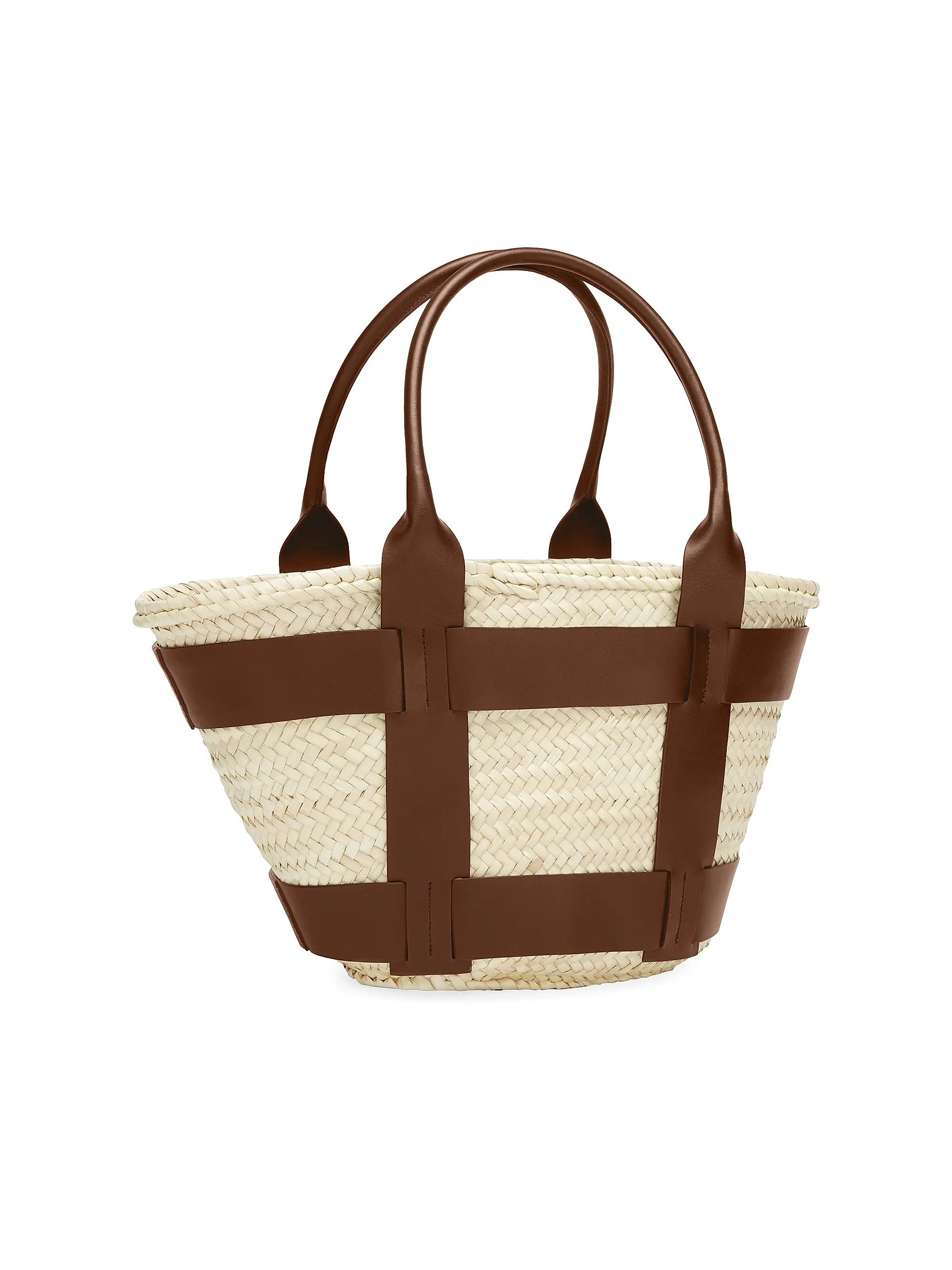 Santorini Raffia Basket Bag | Saks Fifth Avenue