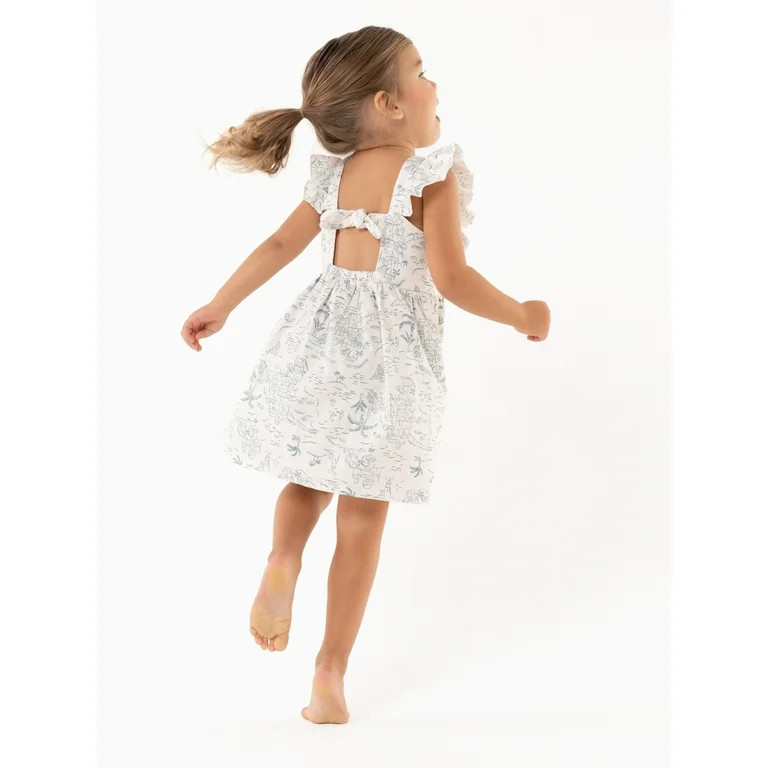 Modern Moments by Gerber Baby and Toddler Girl Ruffle Dress, Sizes 12M-5T | Walmart (US)