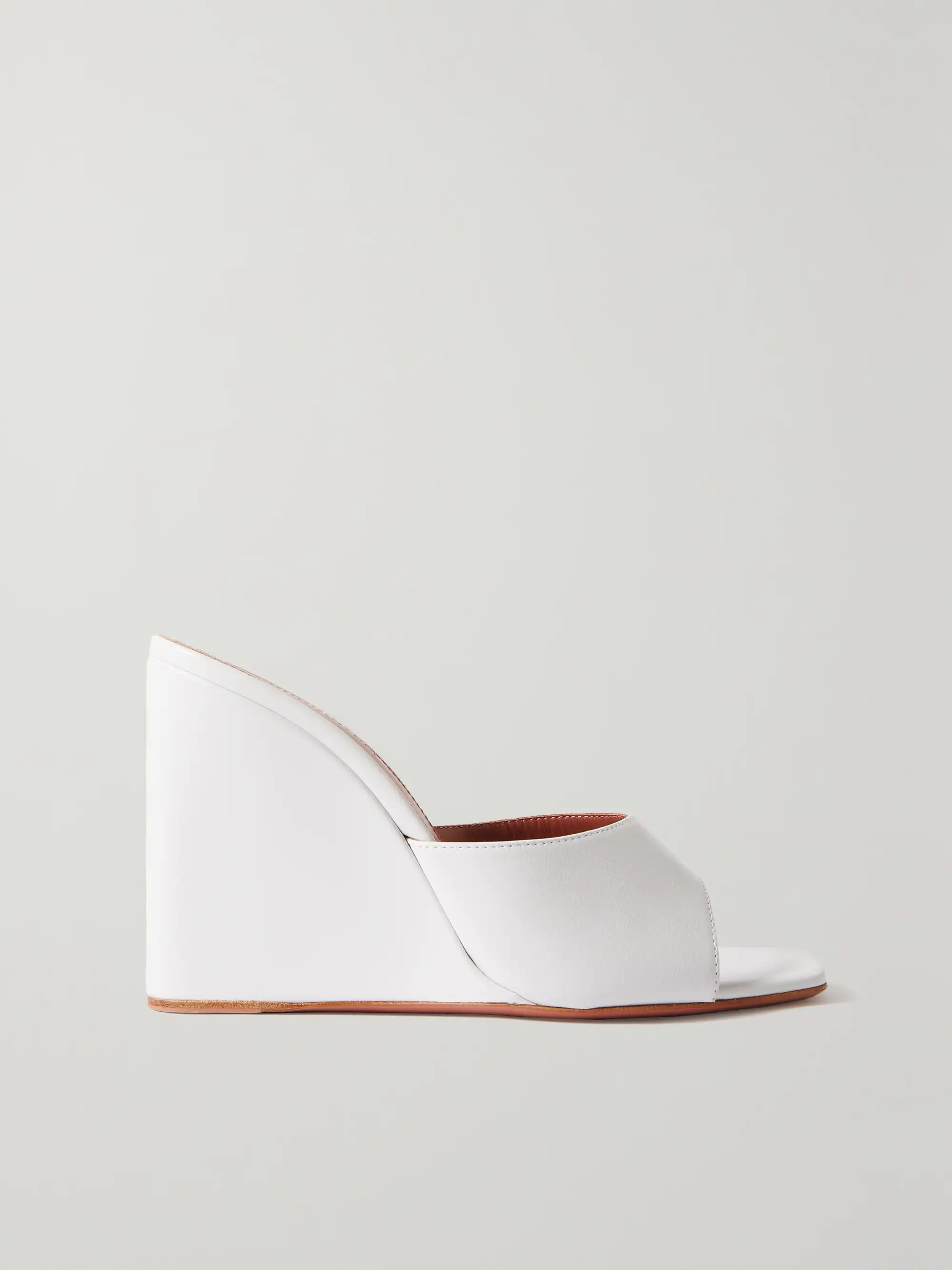 Lupita leather wedge mules | NET-A-PORTER (UK & EU)