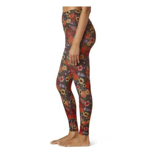 Women's Beyond Yoga Spacedye Caught in the Midi Printed High Waisted Leggings | Scheels