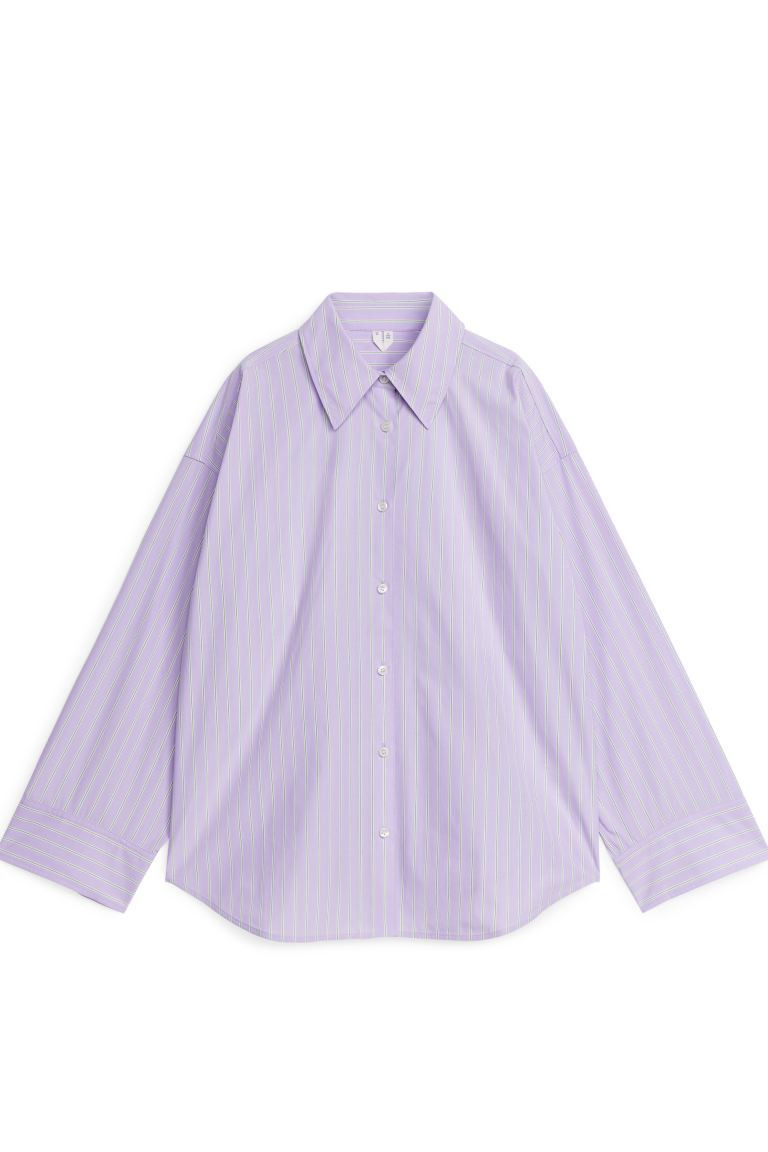 Legeres Popeline-Hemd | H&M (DE, AT, CH, NL, FI)