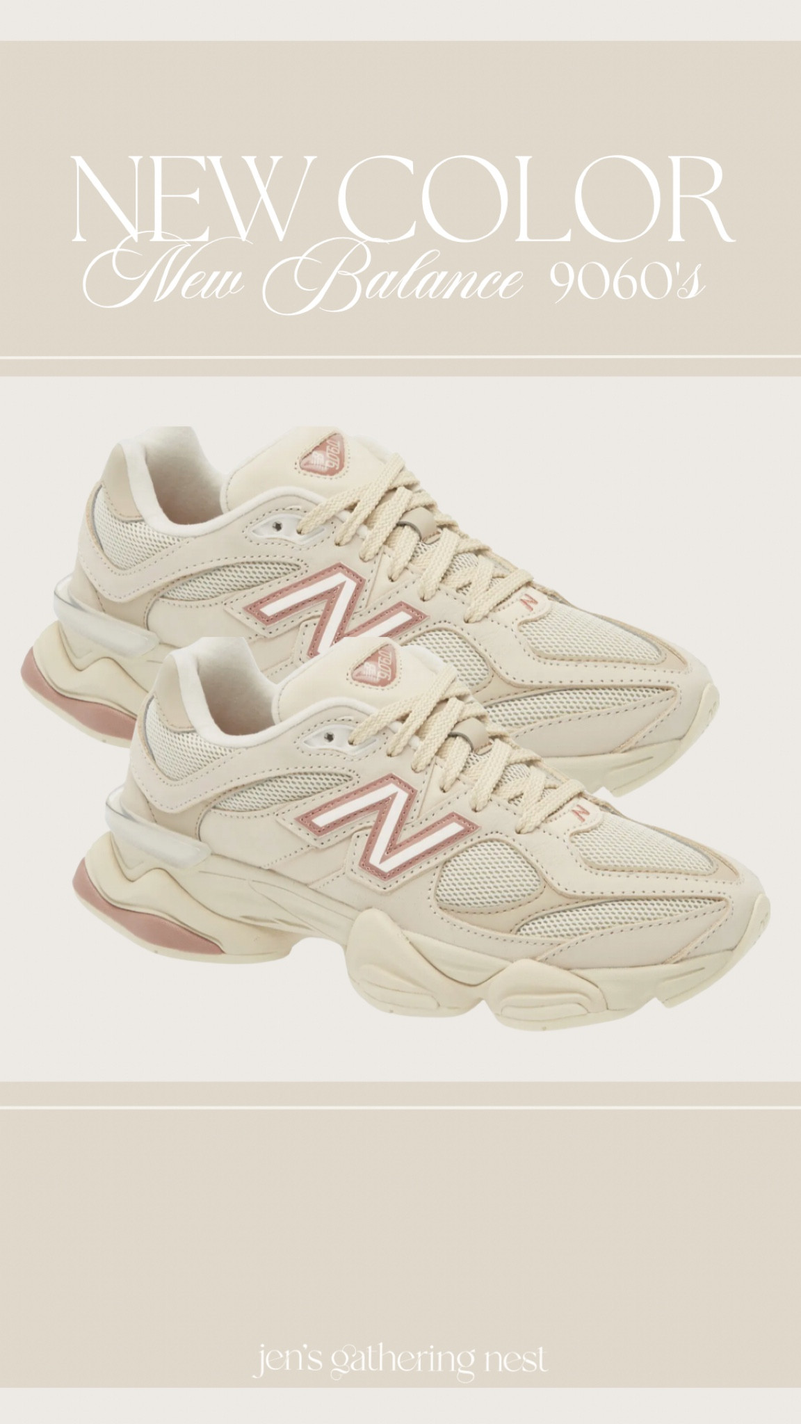 Officially in love with New Balance 9060’s after this stunning color way 🤌🏼🤍

#newbalance #sneakers #shoes #athleisure #springshoes #newtoday #nordstrom 

#LTKActive #LTKStyleTip #LTKShoeCrush