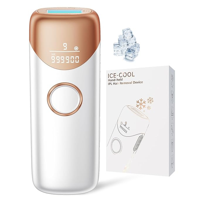 Laser Hair Removal Ubroo IPL Hair Removal Device with 5℃ Ice Cooling,Painless Laser Hair Remova... | Amazon (US)
