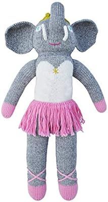 Blabla Josephine The Elephant Plush Doll - Knit Stuffed Animal for Kids. Cute, Cuddly & Soft Cott... | Amazon (US)