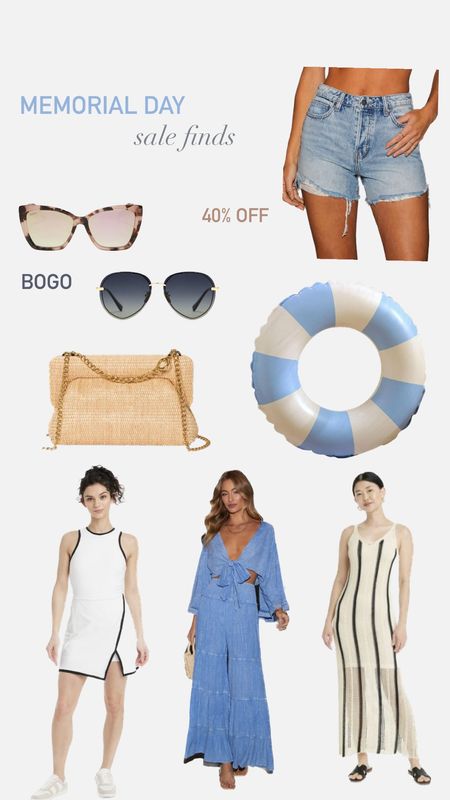 Memorial Day sale / bogo / diff sunglasses / vici sale / target finds / target sale / denim shorts / summer finds / summer outfits 

#LTKItBag #LTKSwim #LTKSaleAlert