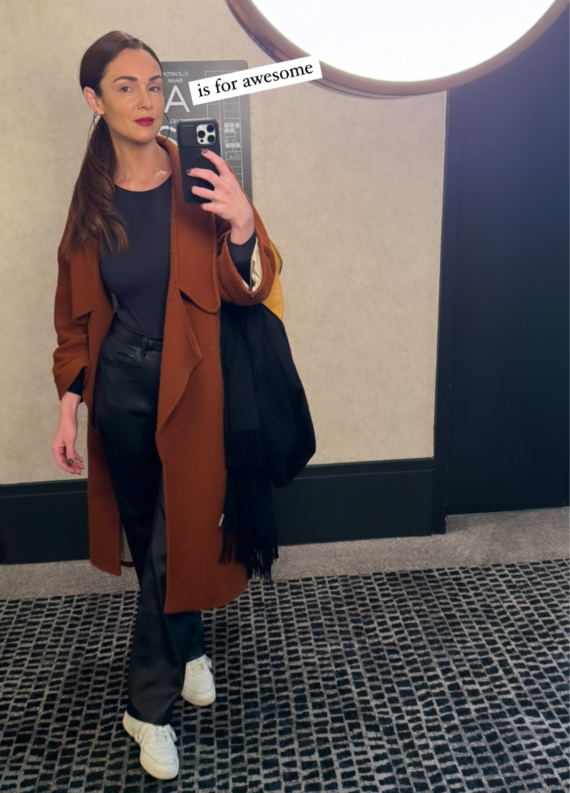 Winter street chic 🖤

#LTKfindsunder100 #LTKstyletip #LTKSeasonal