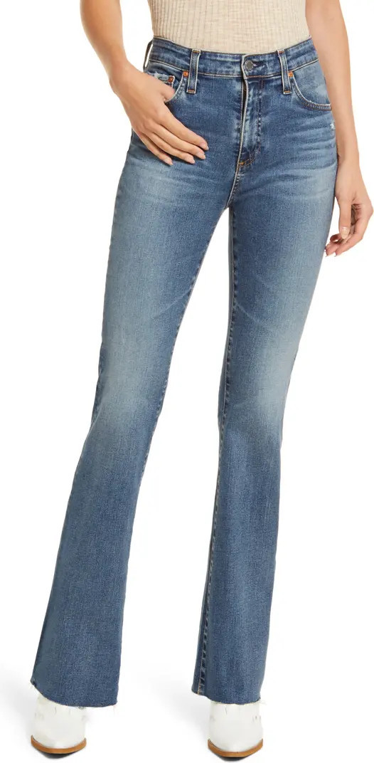 Farrah Fray Hem Bootcut Jeans | Nordstrom
