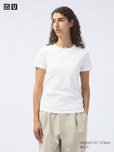 Crew Neck T-Shirt | UNIQLO (UK)