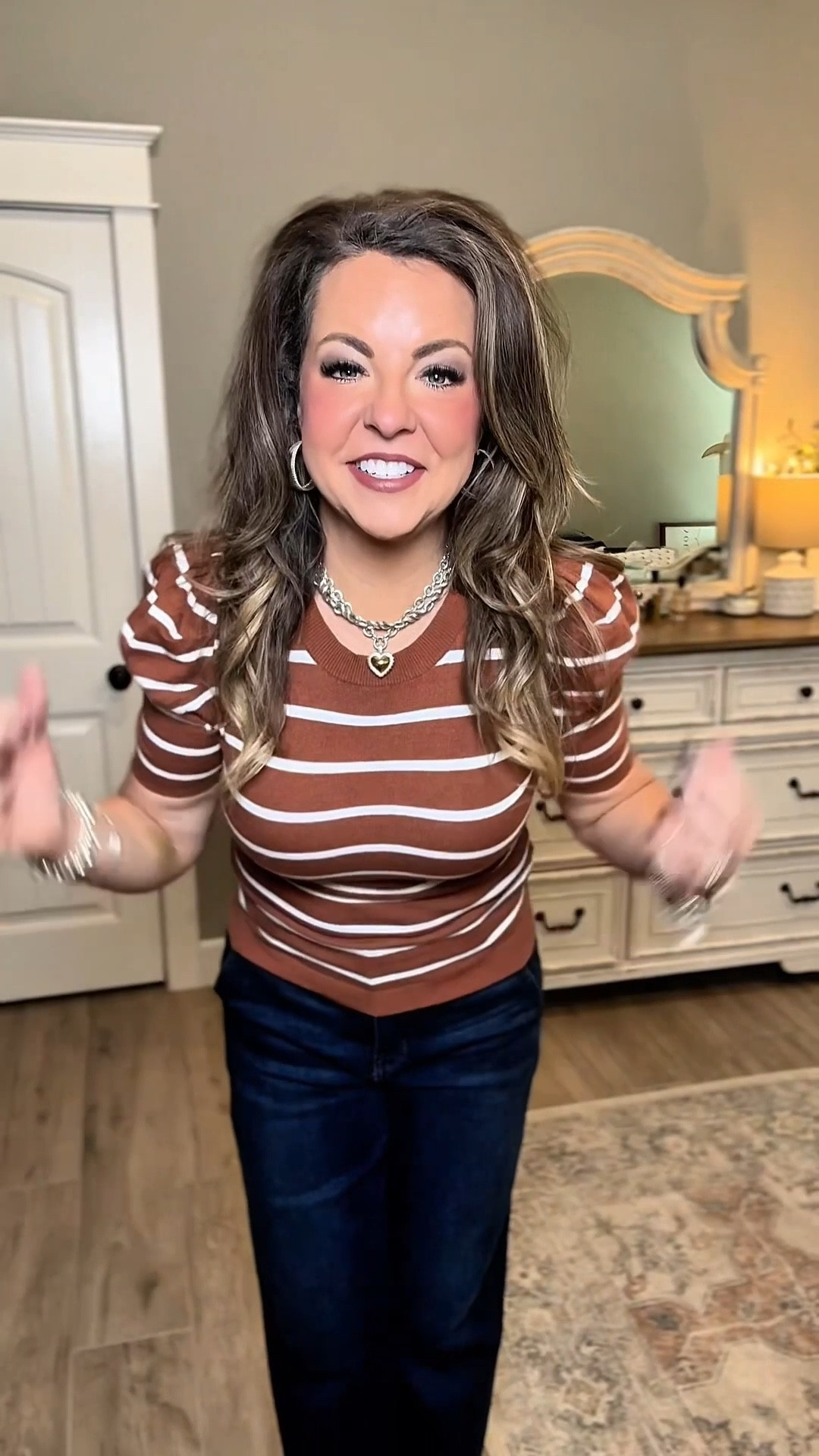 The best puff sleeve tops from @Dokotoo!  I have so many colors and wear them all on repeat!

#LTKootd