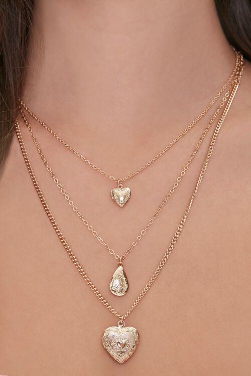 Lock Pendant Layered Necklace | Forever 21 (US)