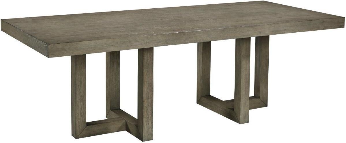 Anibecca Grey Rectangular Dining Table | 1stopbedrooms