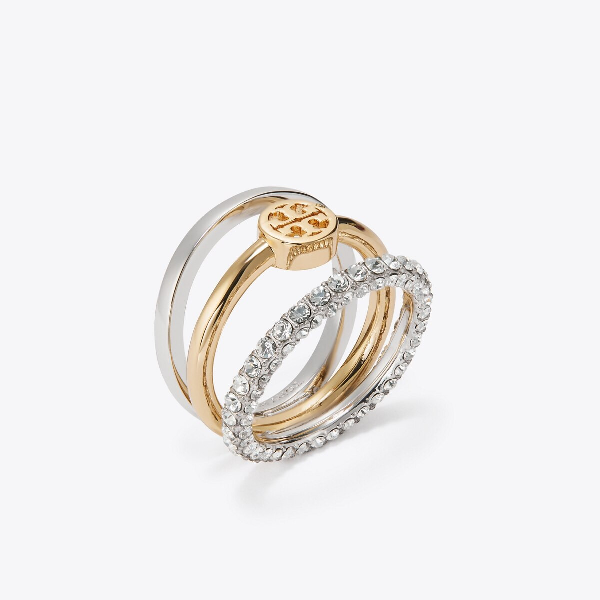 MILLER PAVÉ STACKING RING | Tory Burch (US)