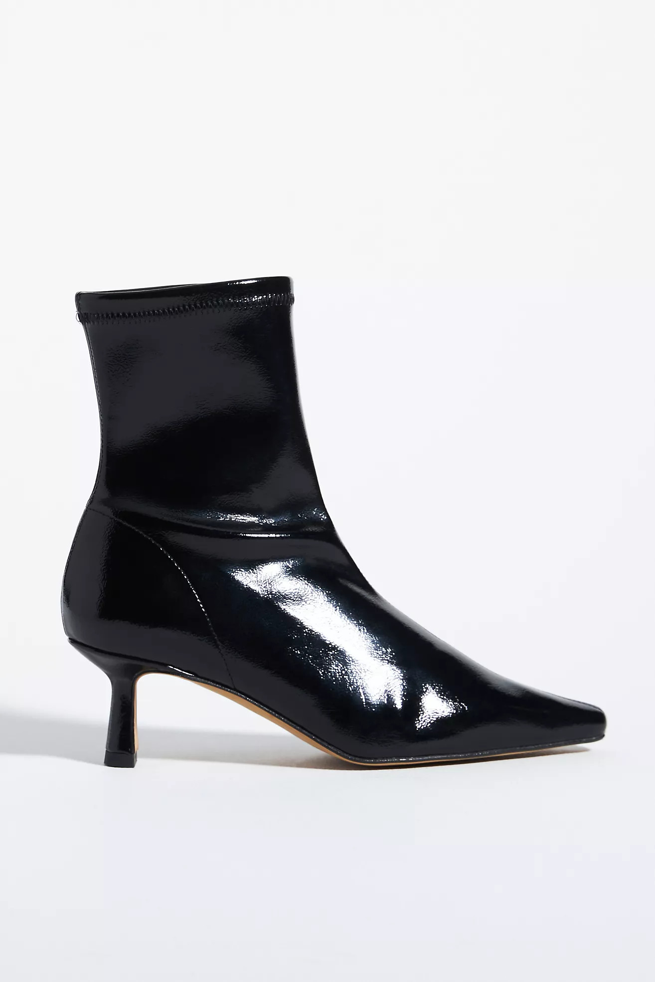 Angel Alarcon Pointed-Toe Kitten-Heel Boots | Anthropologie (US)