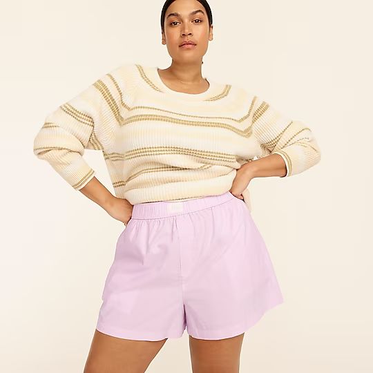 End-on-end cotton boxer short | J.Crew US