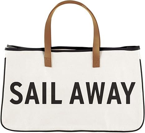 Santa Barbara Design Studio Hold Everything Canvas Tote, Large, Sail Away | Amazon (US)