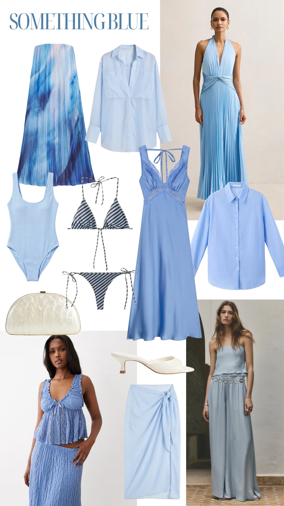 Something blue for the bridal holidays and swimwear for the beach, holiday outfit, euro summer, blue bikini, blue swimwear 

Wedding guest 

#LTKsummer #LTKstyletip #LTKpartywear