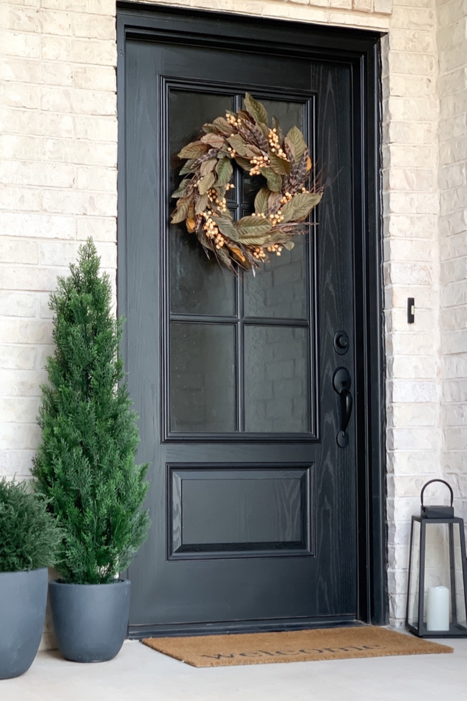 FALL PORCH - I loved the simple setup so much last year, so I’m doing the same this year! All items (except exact lantern & doormat) are still available this year too!

Home decor, fall decor, fall porch, fall wreath, lifestyle, faux wreath, faux greenery, faux cider tree, planter, outdoor decor, porch decor, modern planter, sale finds, Amazon finds, target finds

#LTKhome #LTKSale

#LTKSeasonal