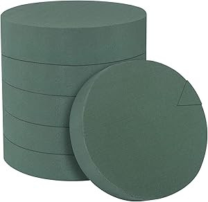 ADXCO 6 Packs Flower Foam Blocks, Floral Foam for Artificial Flowers and Fresh Flowers, 6.6 Inche... | Amazon (US)