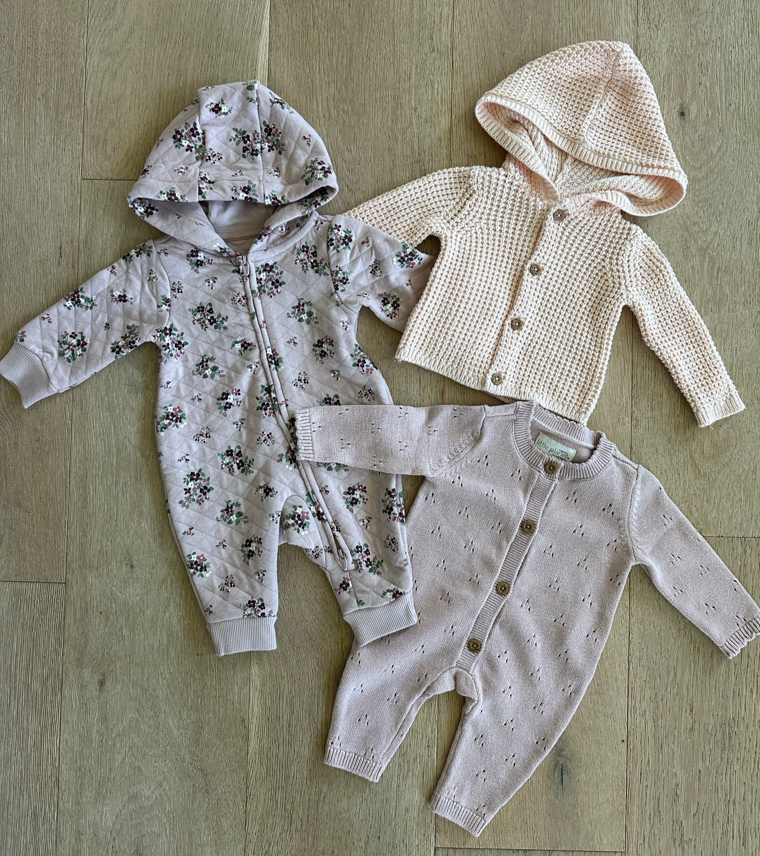 Soft color palette baby girl clothes 🤍 Snagged these for my little one & loving these colors! 

-floral zipper onsie
- muted pink knit cardigan 
- muted pink knit onsie 

Baby clothes, baby girl clothing, newborn clothes, onsie, girl clothing, baby clothing, knit cardigan, baby cardigan, fall baby clothing, fall clothes, fall style, baby style,

#LTKFindsUnder50 #LTKFindsUnder100 #LTKBaby