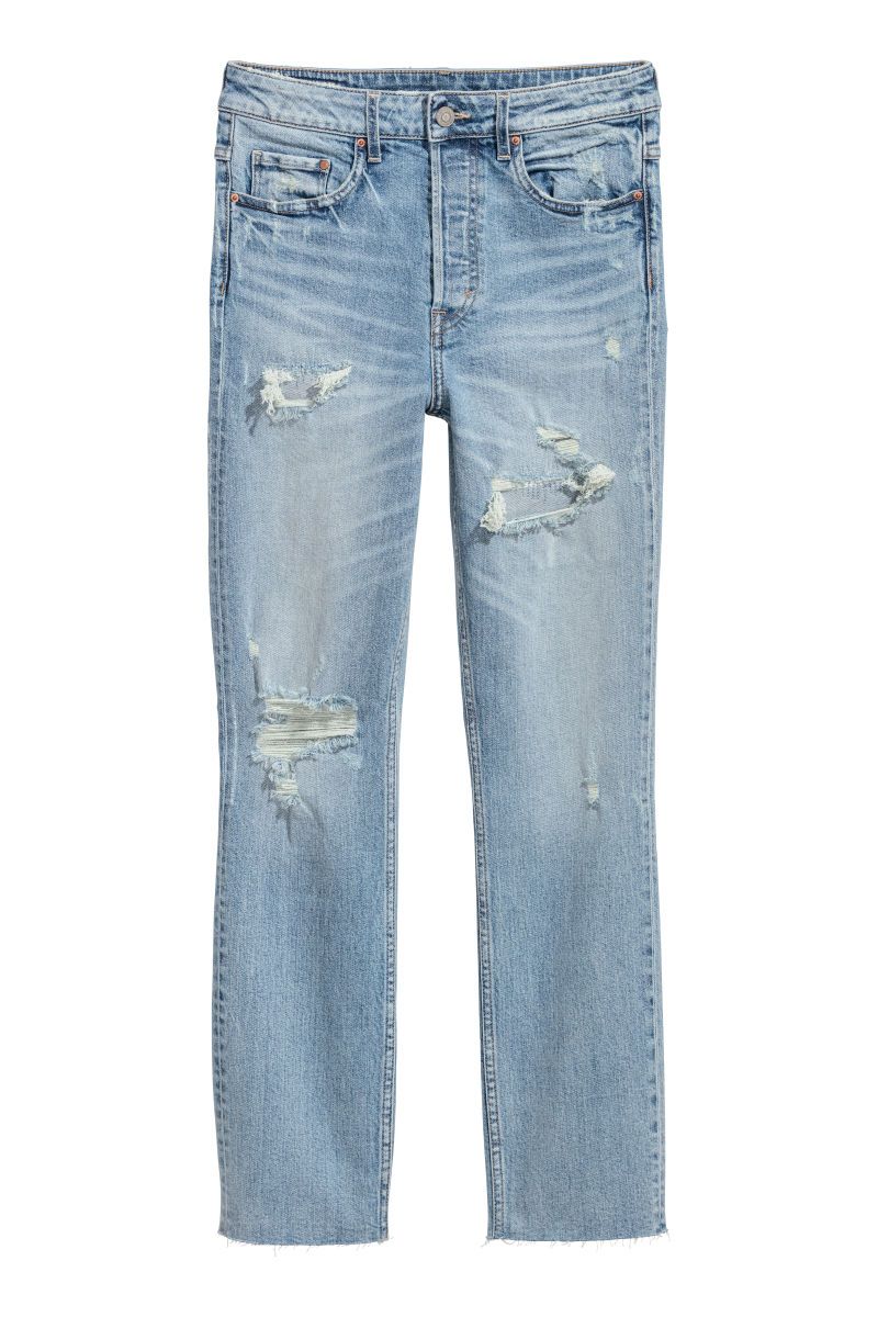 H&M Vintage Slim High Jeans $39.99 | H&M (US)