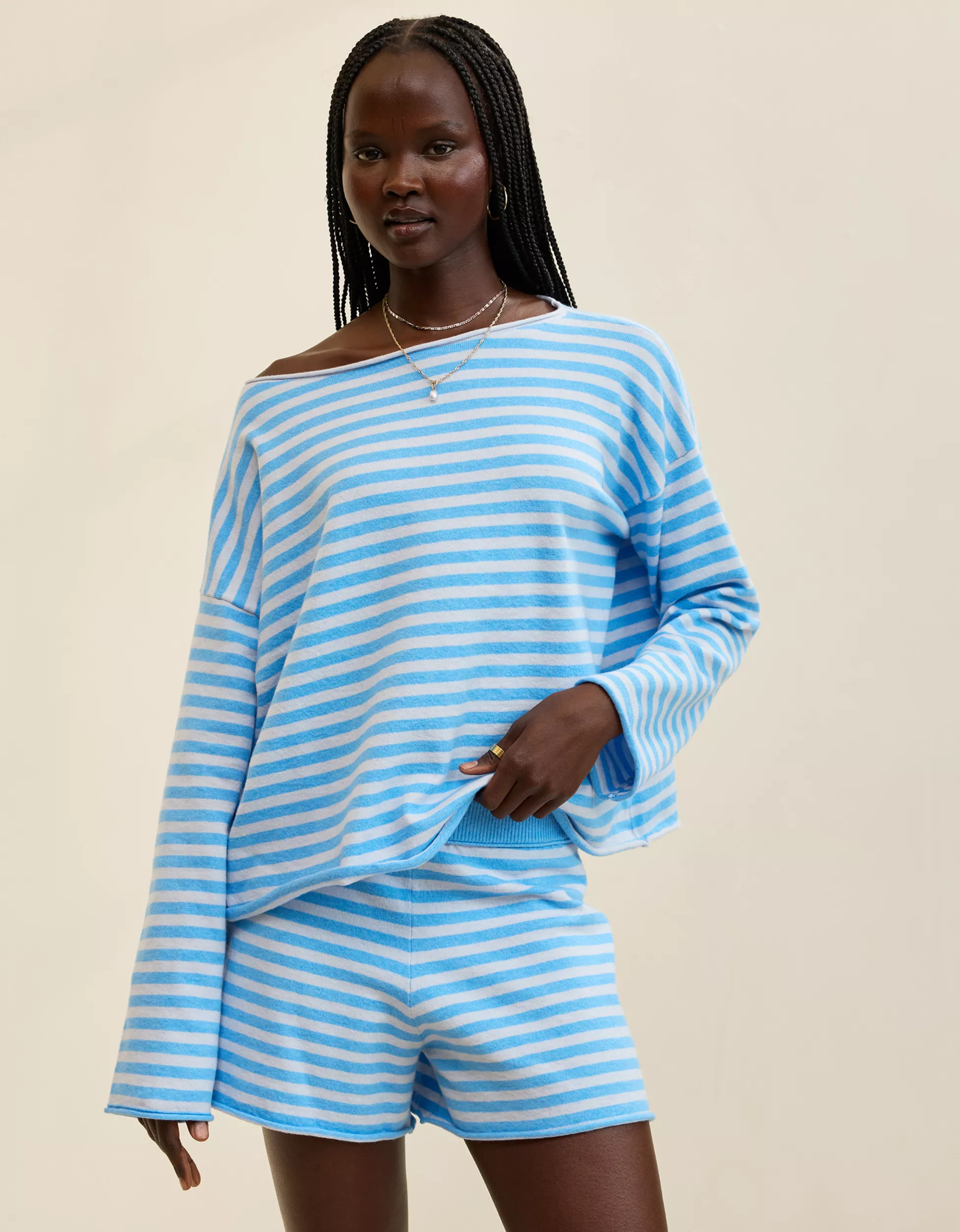 Aerie Sunday Soft Boatneck Sweater | Aerie