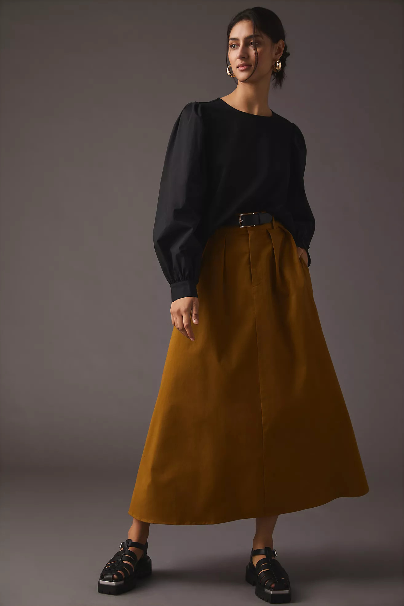 English Factory Puff-Sleeve Blouse | Anthropologie (US)