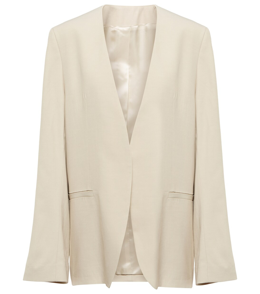 Collarless canvas blazer | Mytheresa (US/CA)