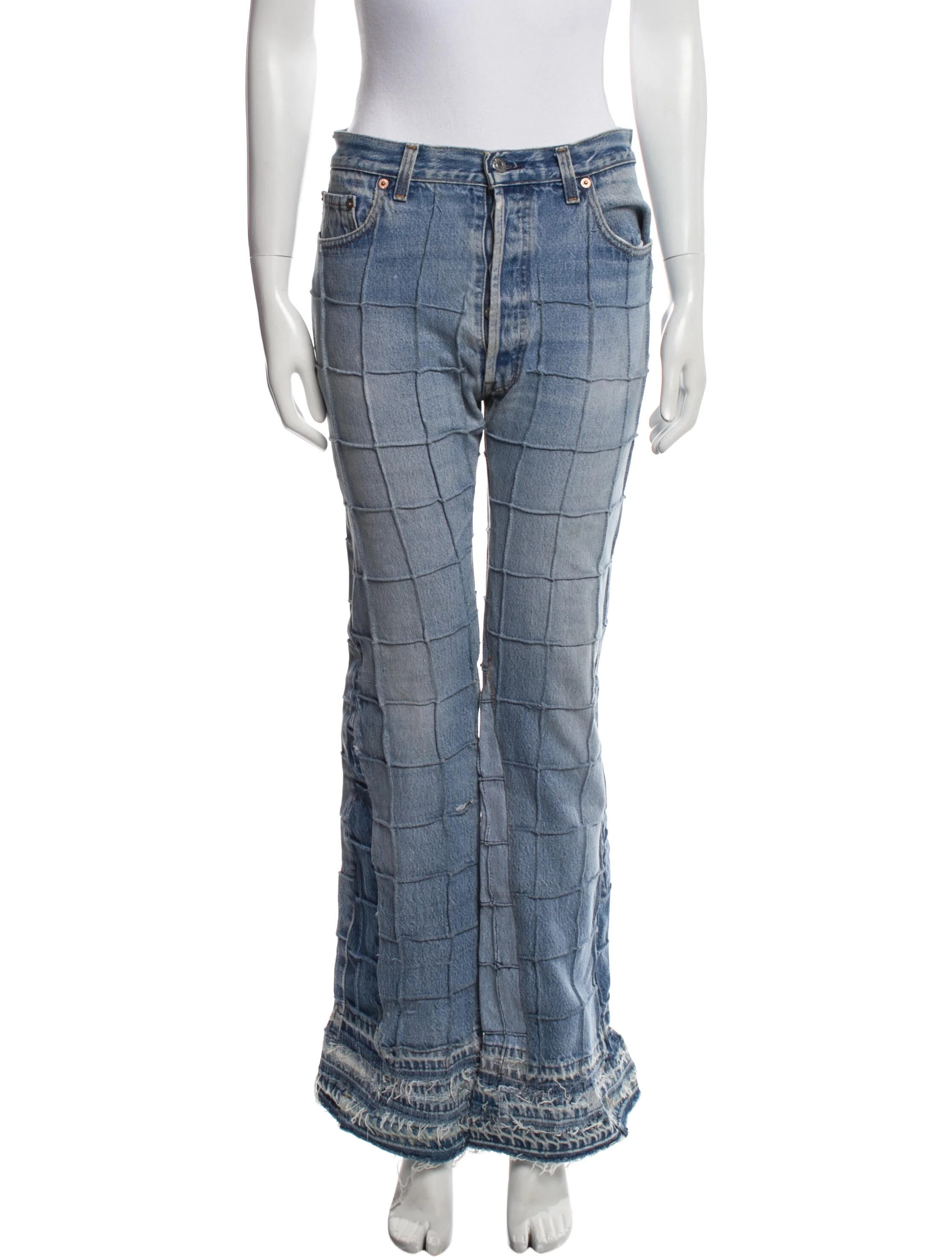 LaFlare Wide Leg Jeans | The RealReal