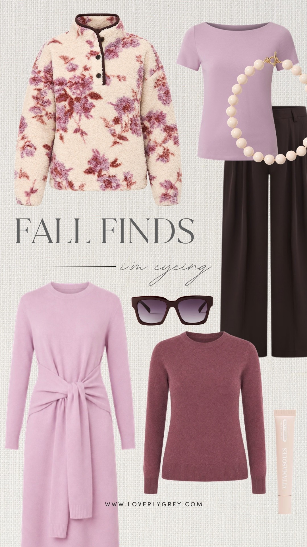 I’m clearly in a pink and burgundy mood right now. These fall sweaters, cozy layers and rich seasonal colors feel feminine, wearable and perfect for cooler weather.