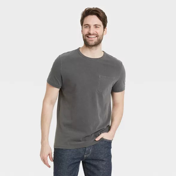 Men's Short Sleeve Crewneck T-Shirt - Goodfellow & Co™ | Target