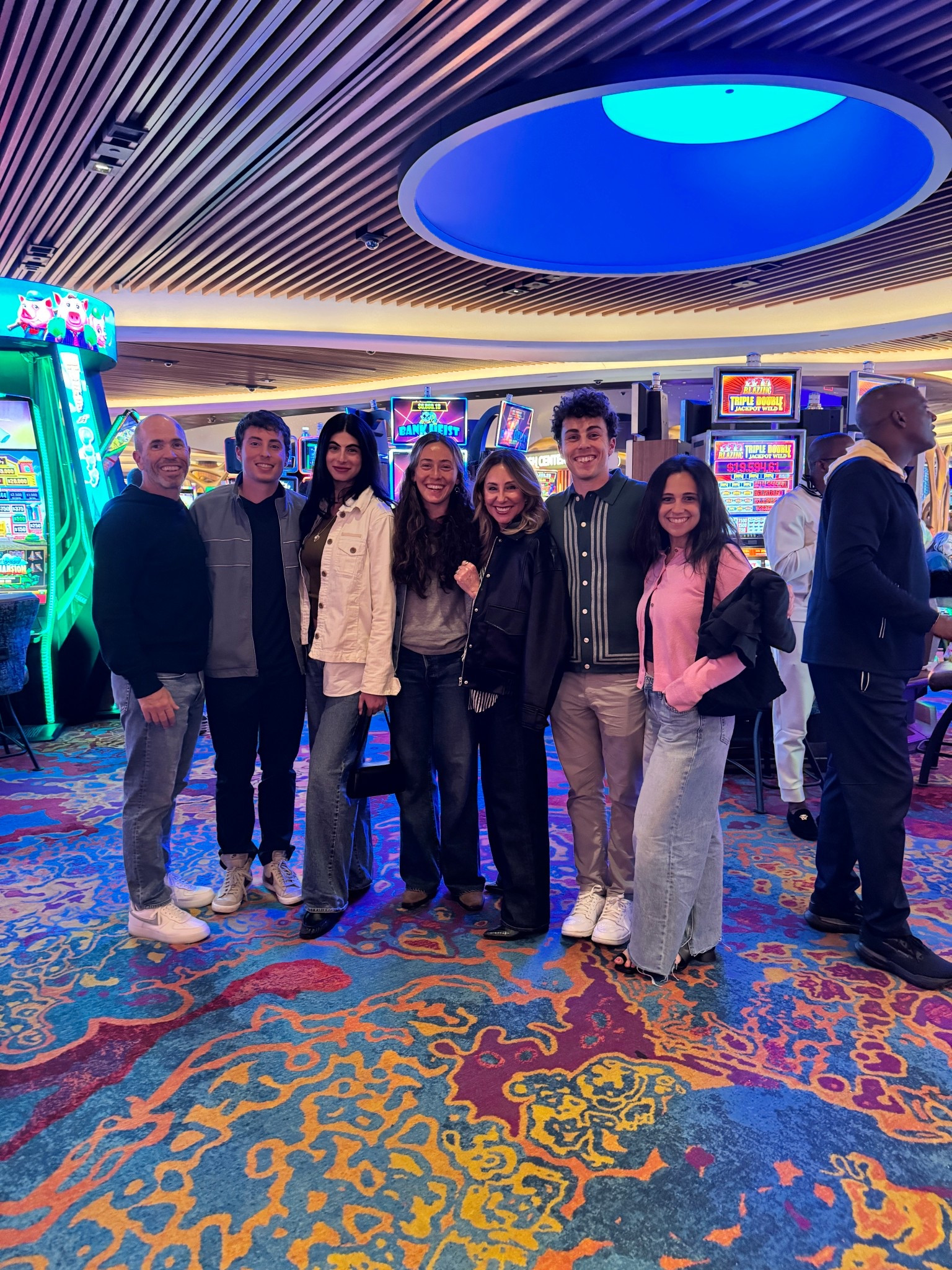 Our New Year’s tradition for the past few has been to make dinner at home and then go to the casino together. This year, my heart was extra happy because I had a full house of people I love. But the weather was super cold, at least by Florida standards. So I had to wear boots and socks, and a leather jacket. It was a great time, even though Lady luck did not have my back that night, lol.

#LTKdayinmylife #LTKmomlife #LTKootd