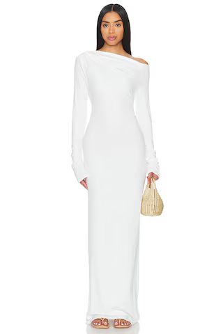 SNDYS Reyna Maxi Dress in White from Revolve.com | Revolve Clothing (Global)