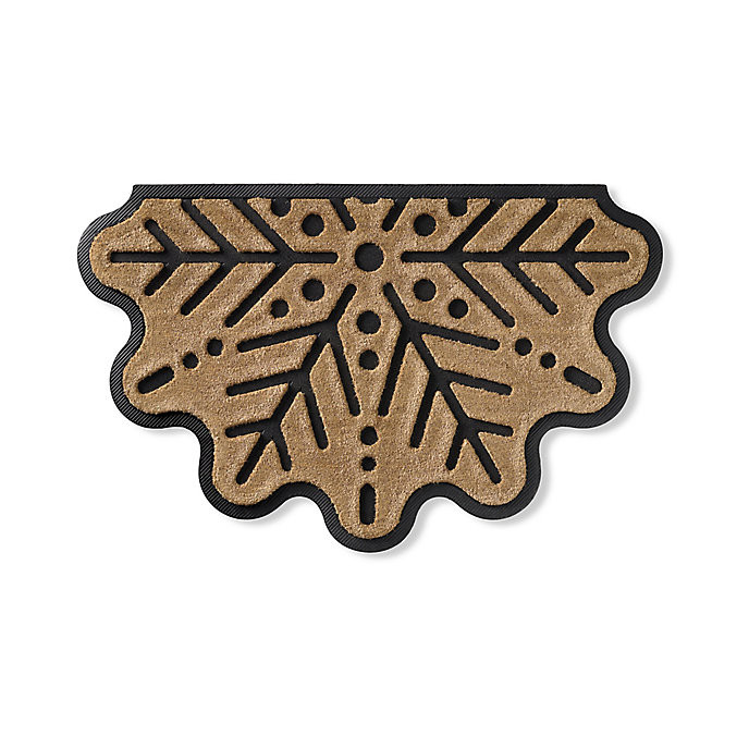 Snowflake Door Mat | Frontgate