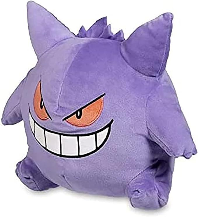 Plush Animal Backpack Plush School bagrole Playing Anime Character Gengar Doll Cartoon boy Girl G... | Amazon (US)