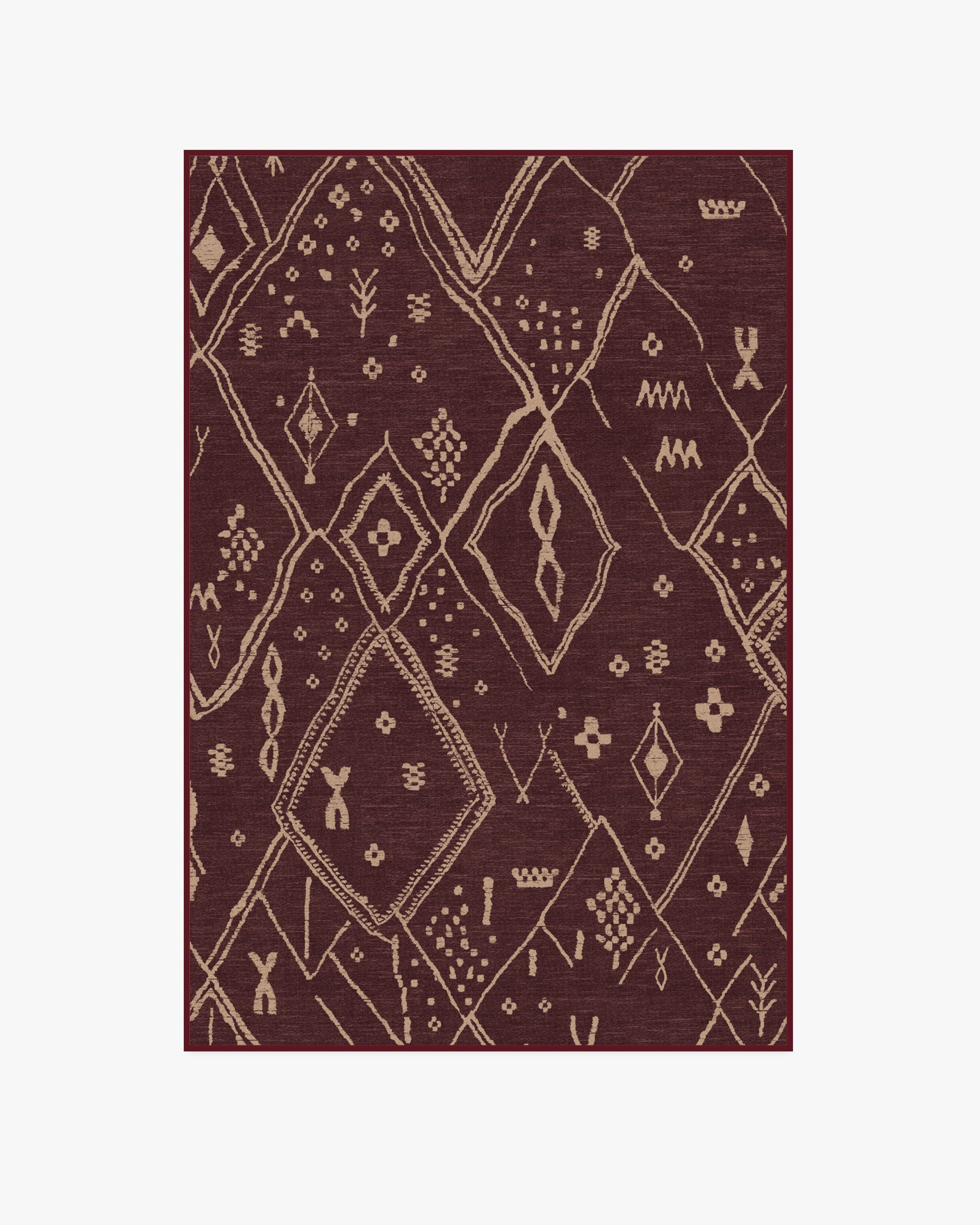 Pamir Plum Tufted Rug | Ruggable