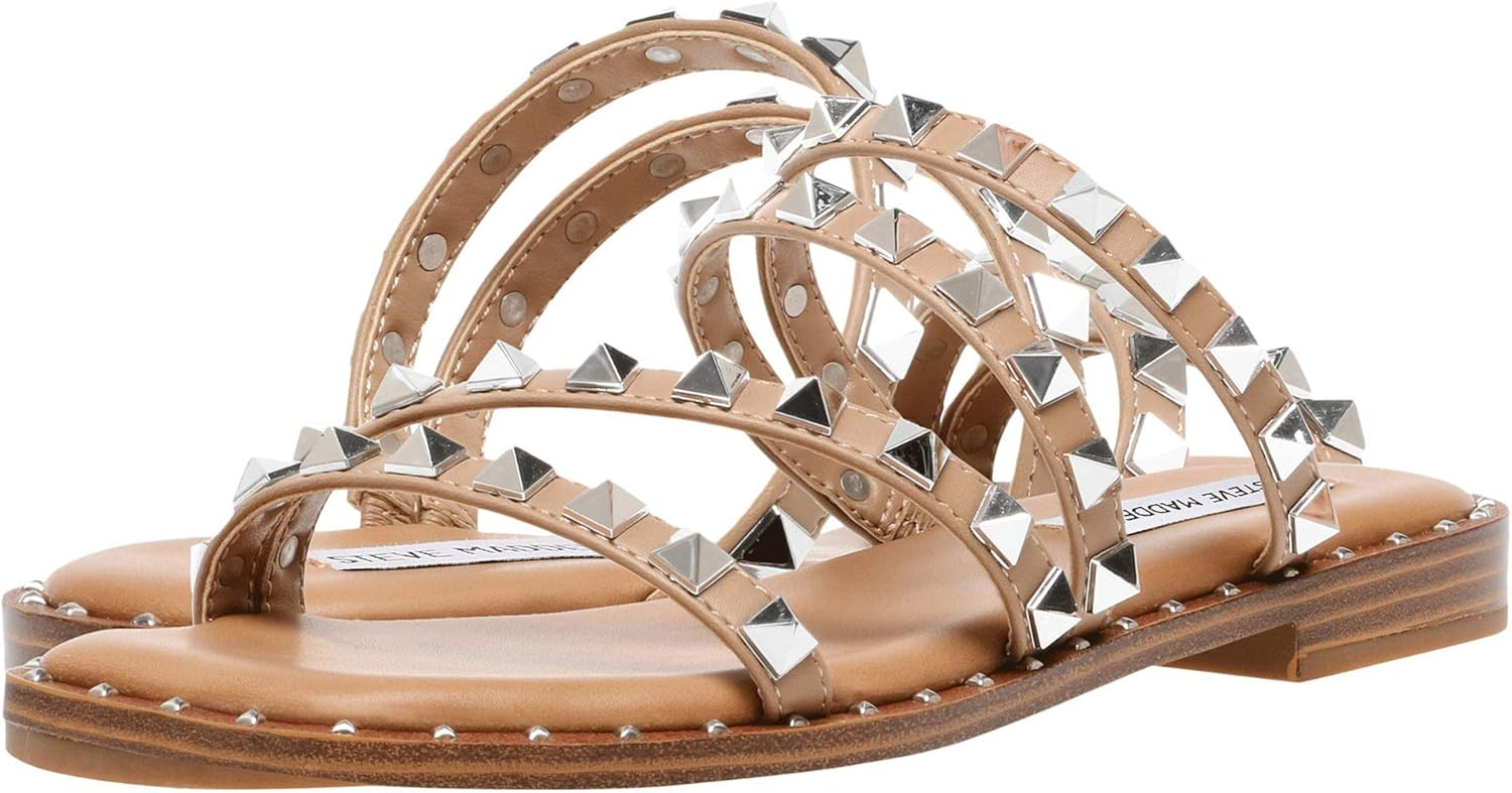 Steve Madden Women's Skyler Flat Sandal | Amazon (US)