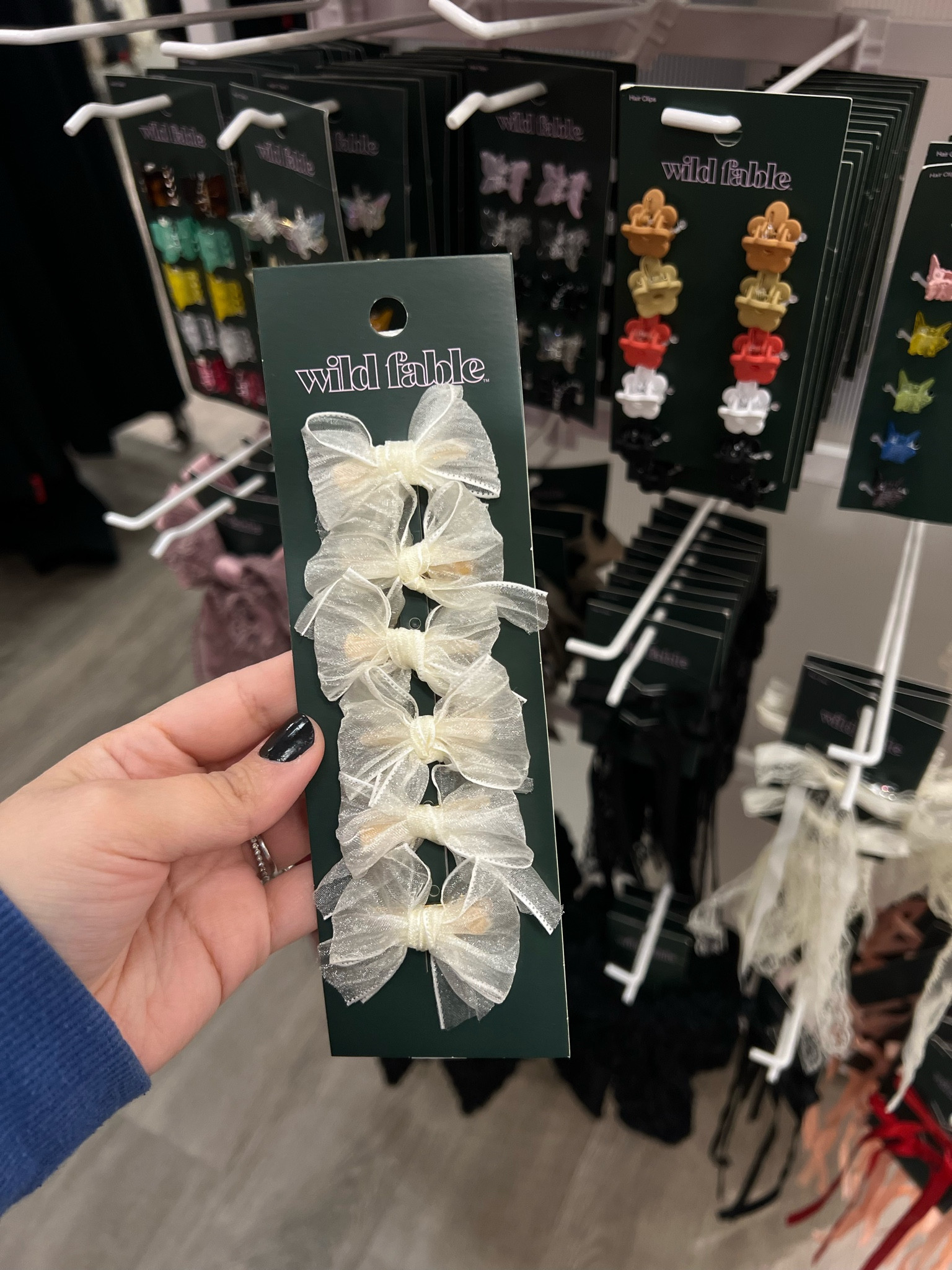 Sheer Hair Bow Clip Set 6pc - Wild Fable™ Ivory

#LTKStyleTip #LTKBeauty #LTKGiftGuide