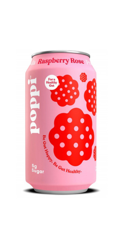 Poppi Soda Raspberry Rose | Well.ca