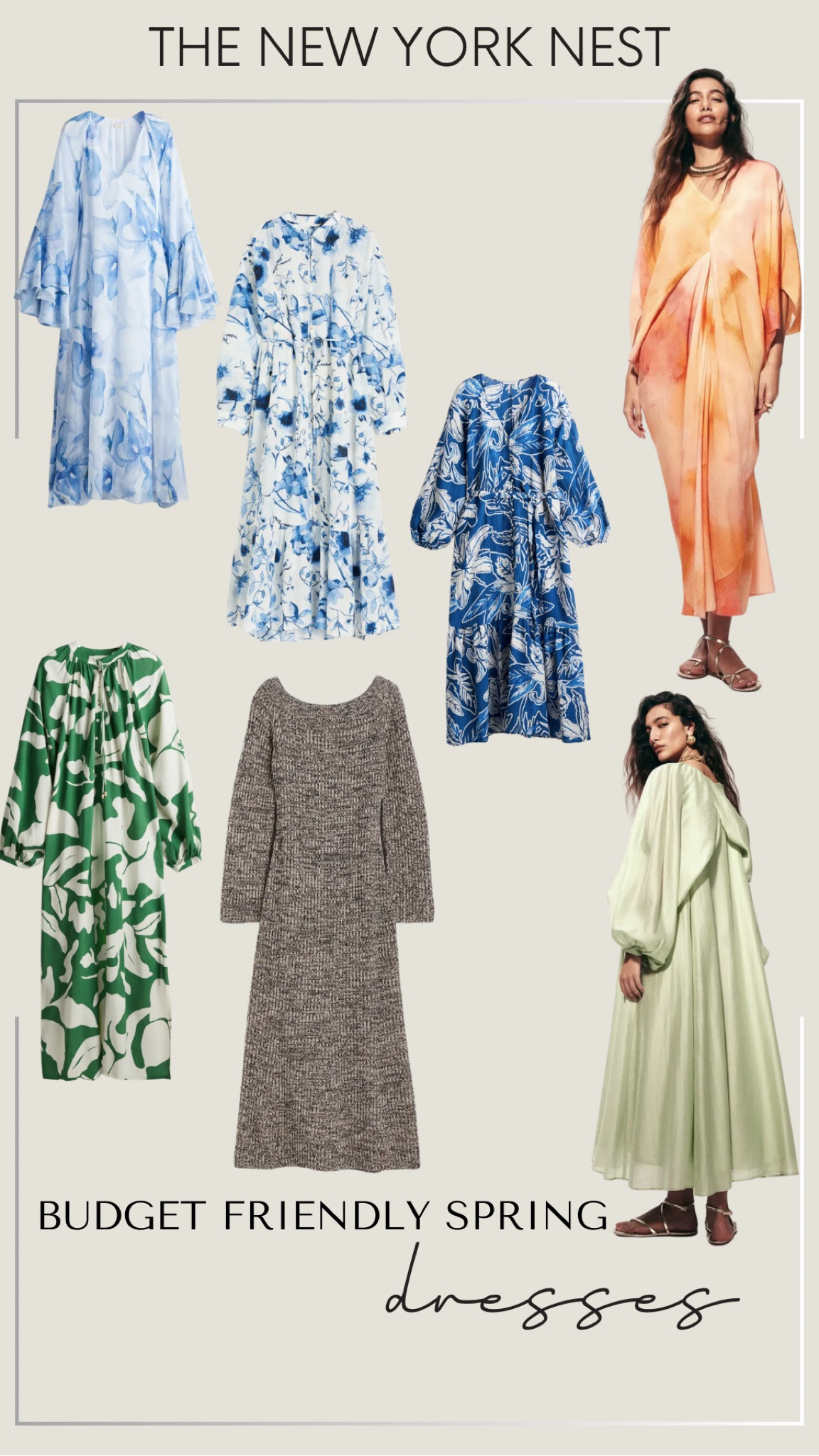 Budget friendly spring dresses