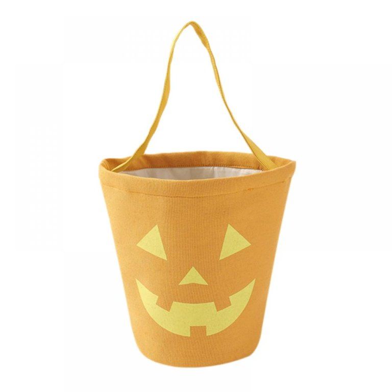 Halloween Trick or Treat Pumpkin Bucket Lantern Candy Basket Halloween Party Supplies Pumpkin Pai... | Walmart (US)